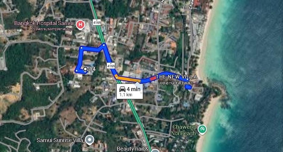 Reihenhaus zum Kauf mit 2 Zimmer in Ko Samui, Surat Thani