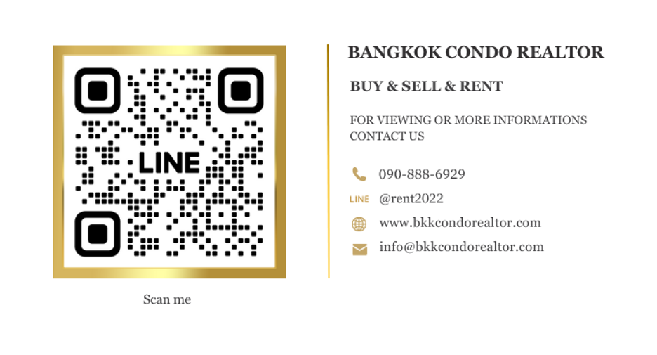 For rent 1 bed condo in Pathum Wan, Bangkok