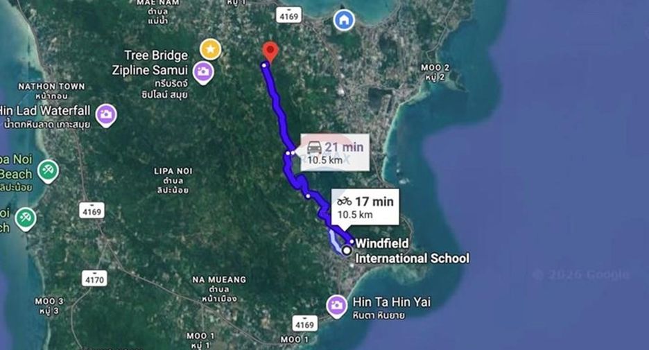 For sale land in Ko Samui, Surat Thani