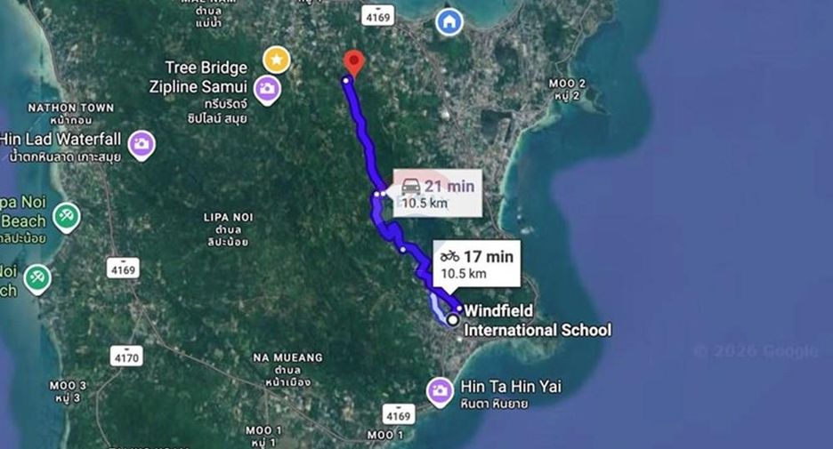 For sale land in Ko Samui, Surat Thani