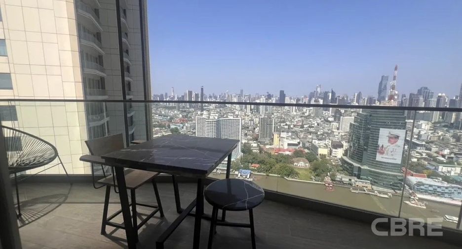 Condo en alquiler de 1 habitaciones en Khlong San, Bangkok