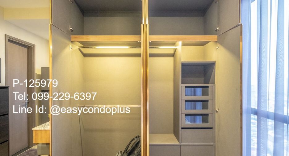 Condo en alquiler de estudio en Bang Rak, Bangkok