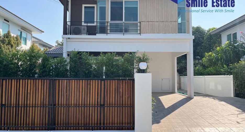 For rent 4 bedrooms house in Bang Bo, Samut Prakan