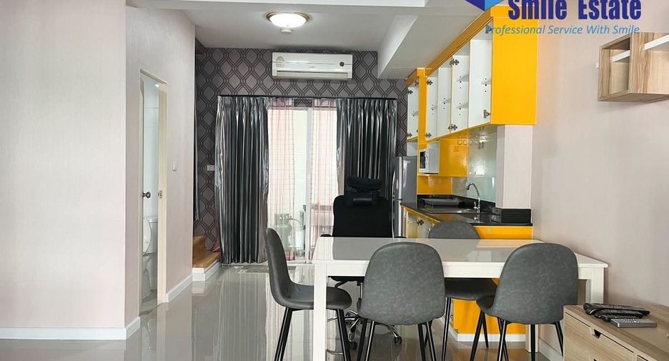 For rent 2 bedrooms townhouse in Bang Phli, Samut Prakan