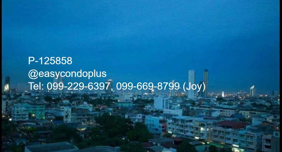 Condo en alquiler de 1 habitaciones en Khlong San, Bangkok
