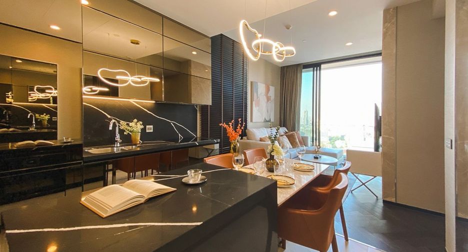 Condo en venta de 2 habitaciones en Khlong Toei, Bangkok