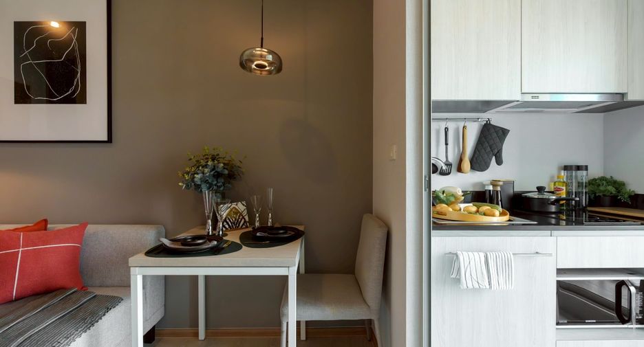 For rent 1 bed condo in Mueang Samut Prakan, Samut Prakan