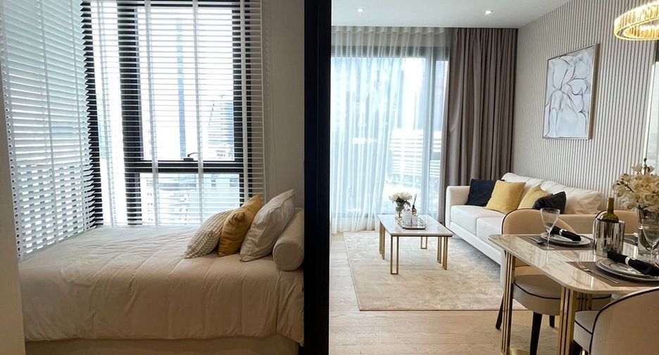 Wohnung zum Kauf mit 2 Zimmer in Huai Khwang, Bangkok