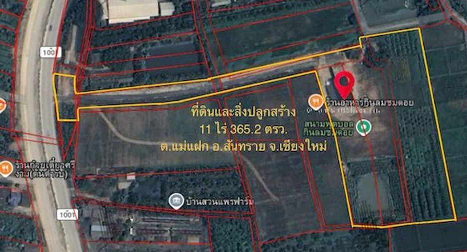 Grundstück zum Kauf in San Sai, Chiang Mai