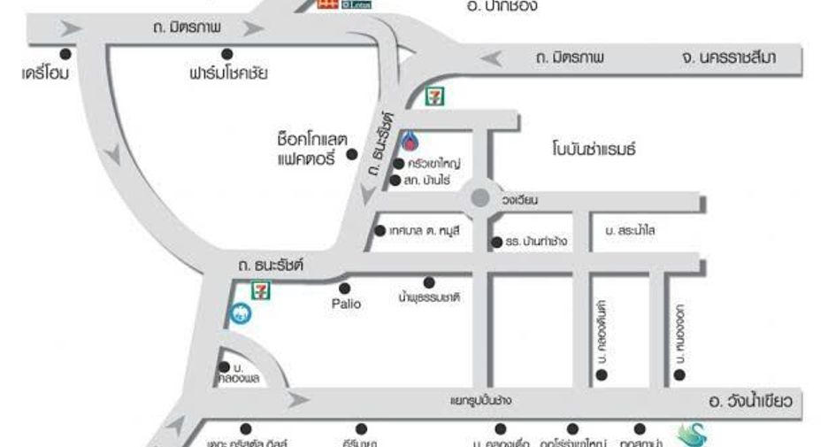 For sale 2 bedrooms condo in Pak Chong, Nakhon Ratchasima