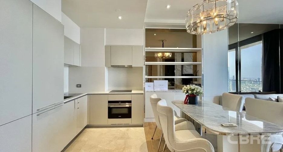 Condo en alquiler de 2 habitaciones en Khlong San, Bangkok
