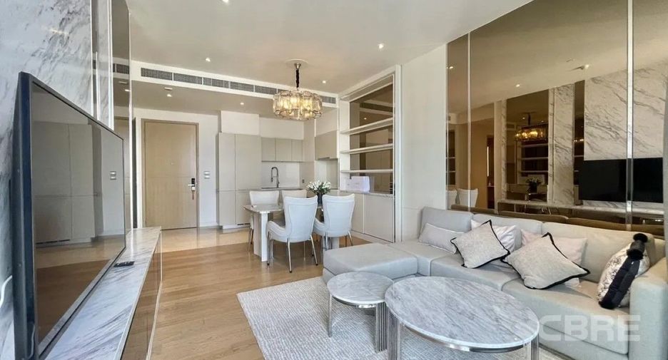 Condo en alquiler de 2 habitaciones en Khlong San, Bangkok