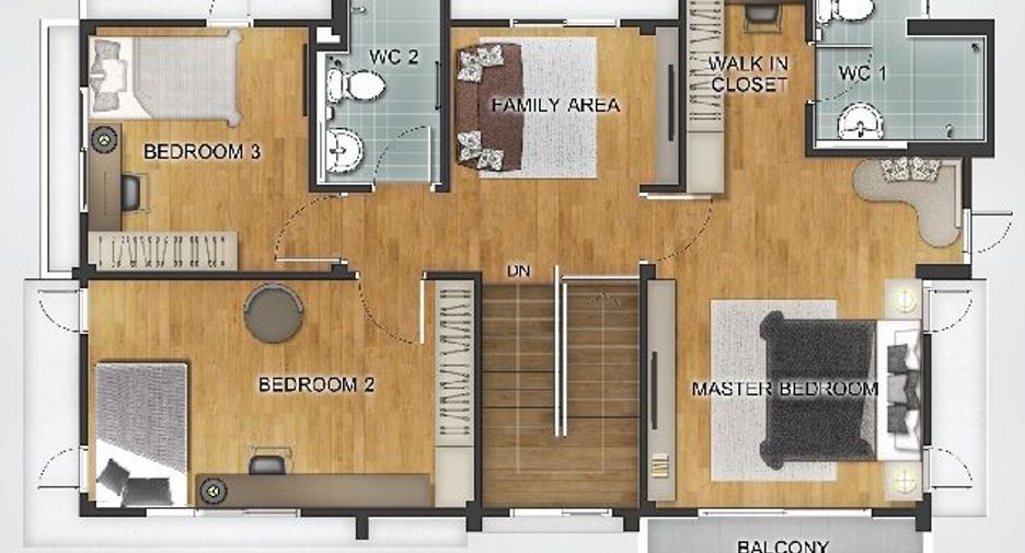 For rent 4 bedrooms house in Bang Khen, Bangkok
