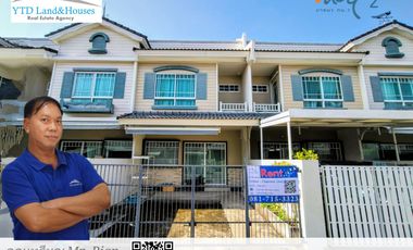 For rent 2 bedrooms townhouse in Bang Phli, Samut Prakan