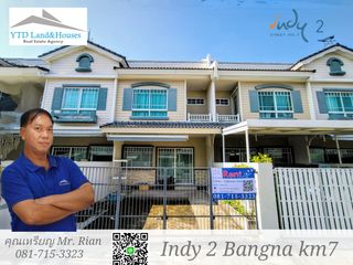 For rent 2 bedrooms townhouse in Bang Phli, Samut Prakan
