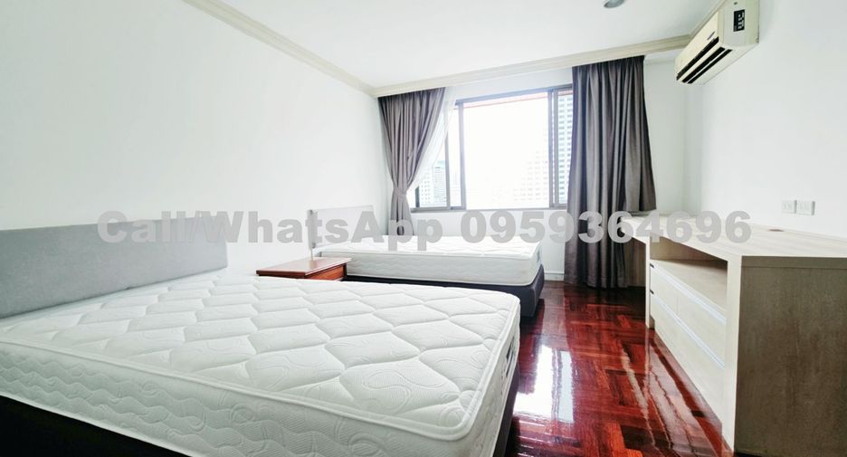 Apartamento en alquiler de 3 habitaciones en Khlong Toei, Bangkok