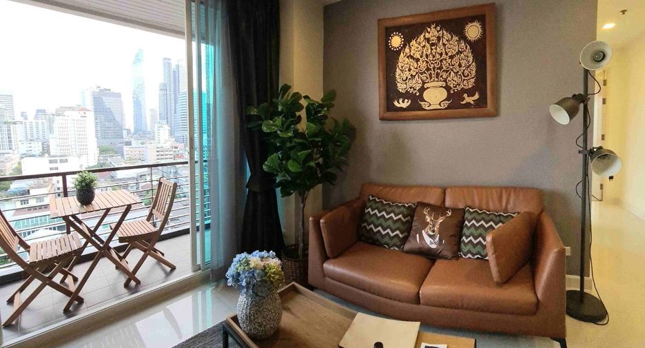 Condo en alquiler de 2 habitaciones en Bang Rak, Bangkok