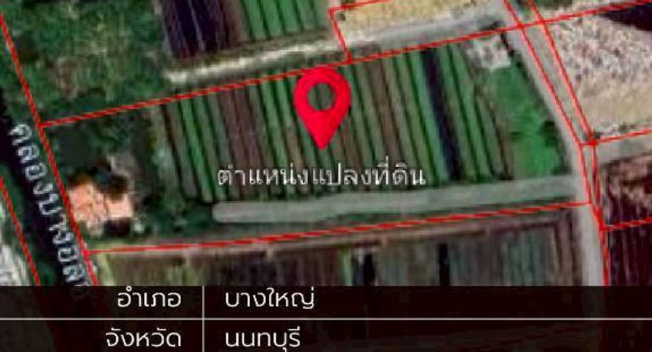 Terreno en venta en Bang Yai, Nonthaburi