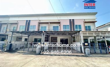For sale 3 bedrooms townhouse in Thanyaburi, Pathum Thani
