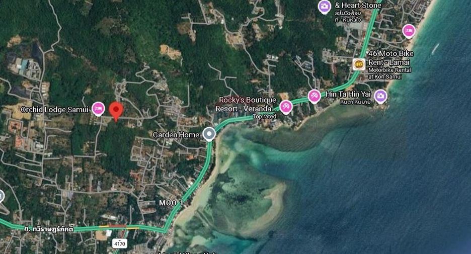 For sale land in Ko Samui, Surat Thani