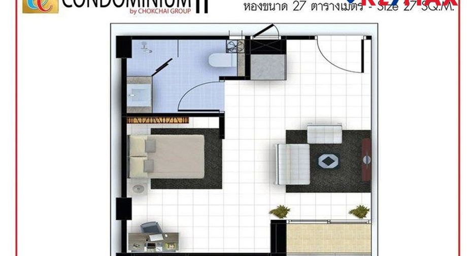 Condo en venta de 1 habitaciones en Bang Lamung, Chonburi