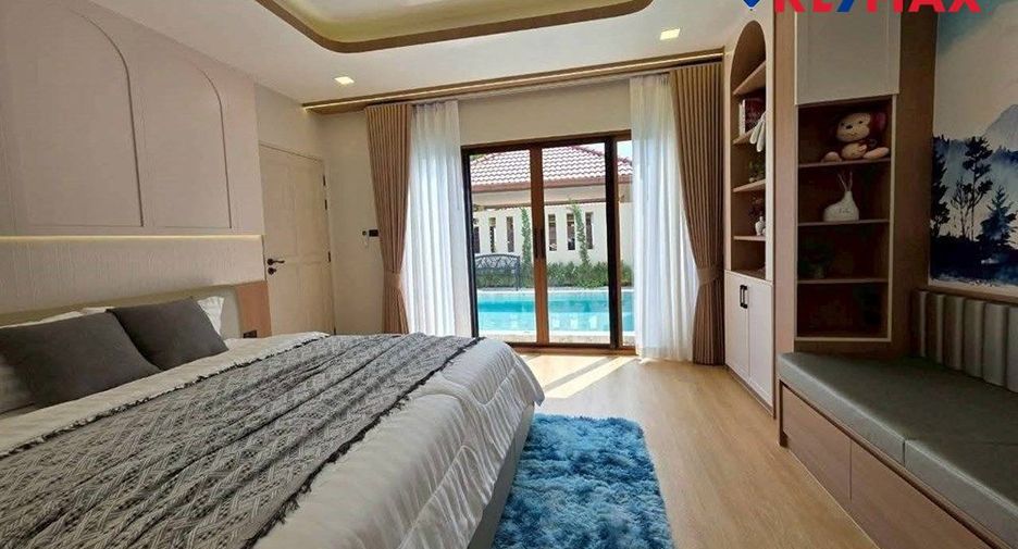 For rent 4 bedrooms house in Bang Lamung, Chonburi