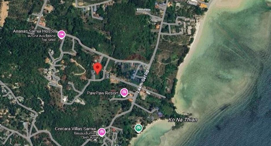 For sale land in Ko Samui, Surat Thani
