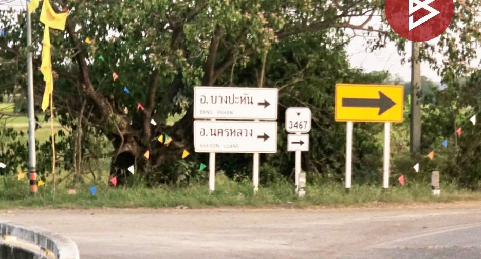 For sale land in Tha Ruea, Phra Nakhon Si Ayutthaya