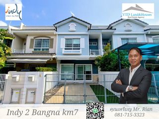 For rent 2 bedrooms townhouse in Bang Phli, Samut Prakan