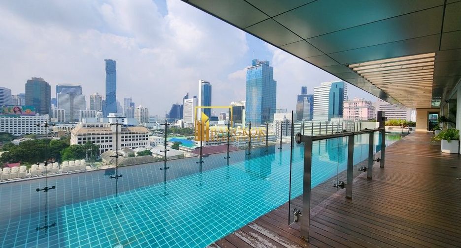 For rent 2 bedrooms condo in Sathon, Bangkok