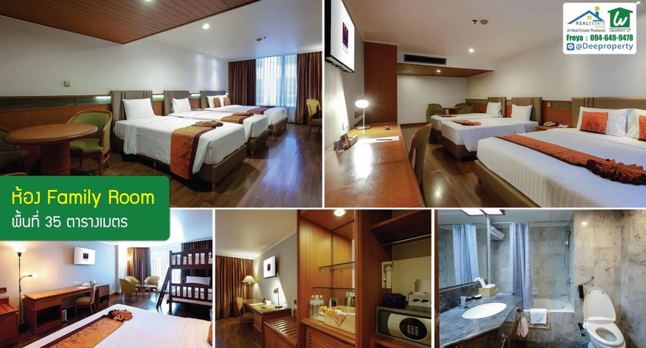 For sale 224 bedrooms hotel in Khlong Toei, Bangkok