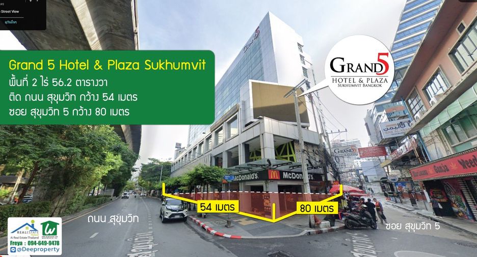 For sale 201 bedrooms hotel in Khlong Toei, Bangkok