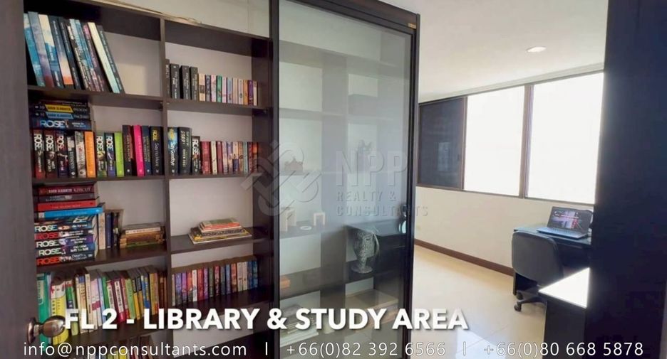 Condo en alquiler de 3 habitaciones en Watthana, Bangkok