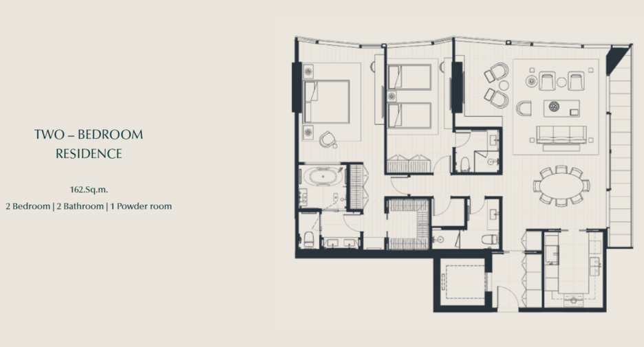 For sale 2 bedrooms condo in Pathum Wan, Bangkok