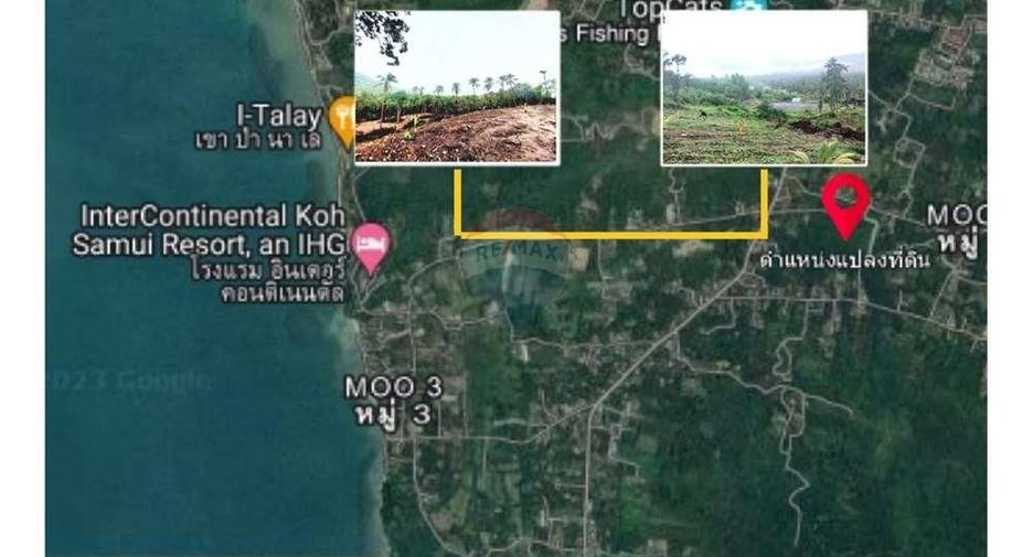 For sale land in Ko Samui, Surat Thani