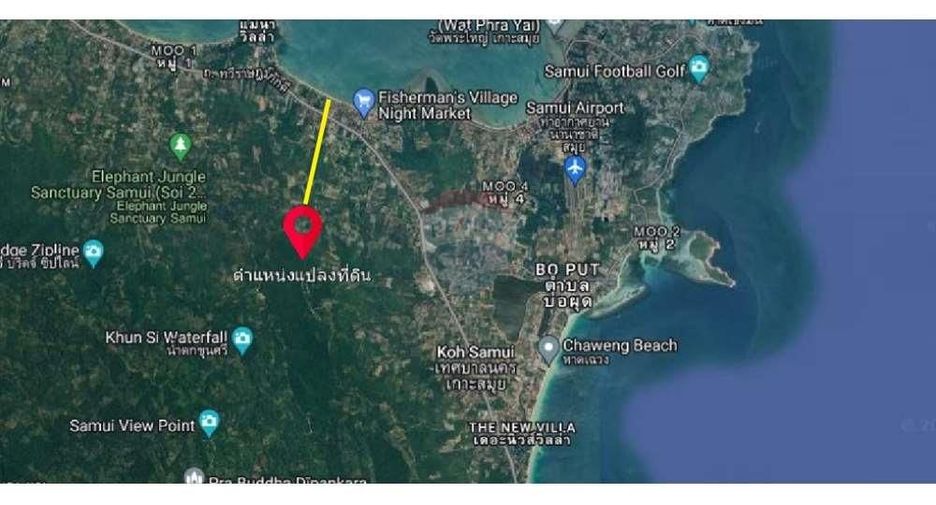 For sale land in Ko Samui, Surat Thani