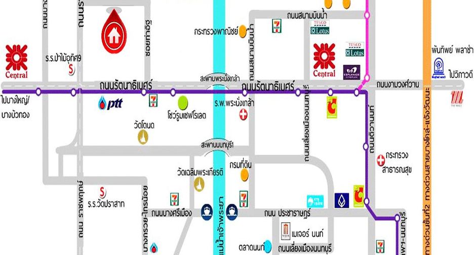 Casa en venta de 5 habitaciones en Mueang Nonthaburi, Nonthaburi