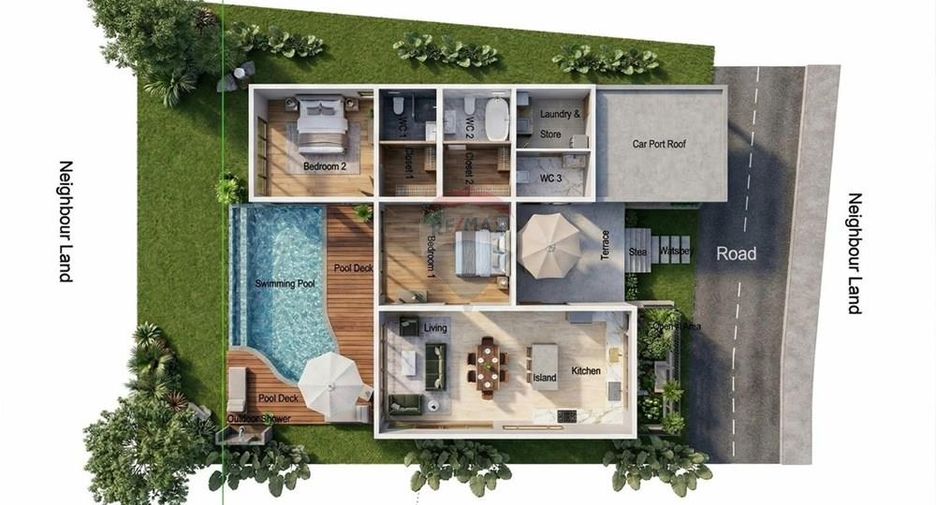 Villa zum Kauf mit 2 Zimmer in Ko Samui, Surat Thani