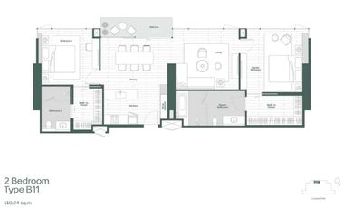 For sale 2 bedrooms condo in Bang Rak, Bangkok