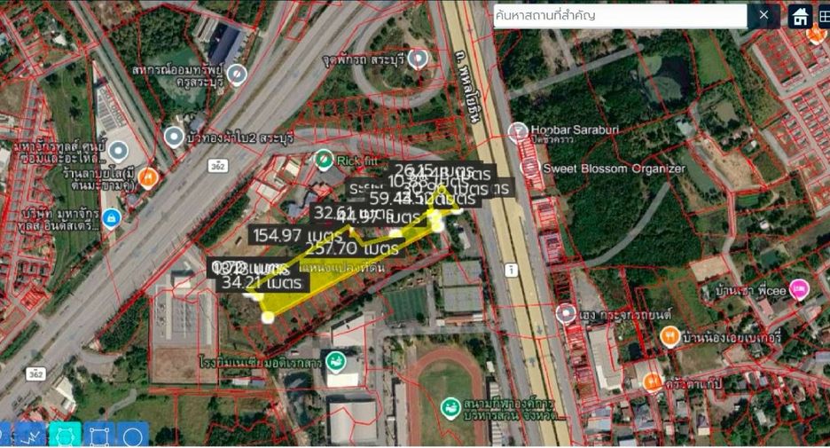 For sale land in Mueang Saraburi, Saraburi