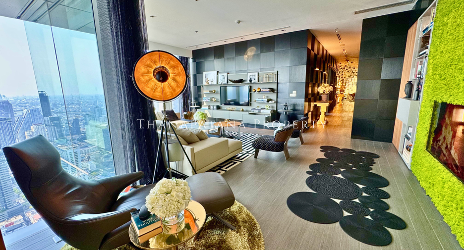 Wohnung zum Kauf mit 2 Zimmer in Sathon, Bangkok