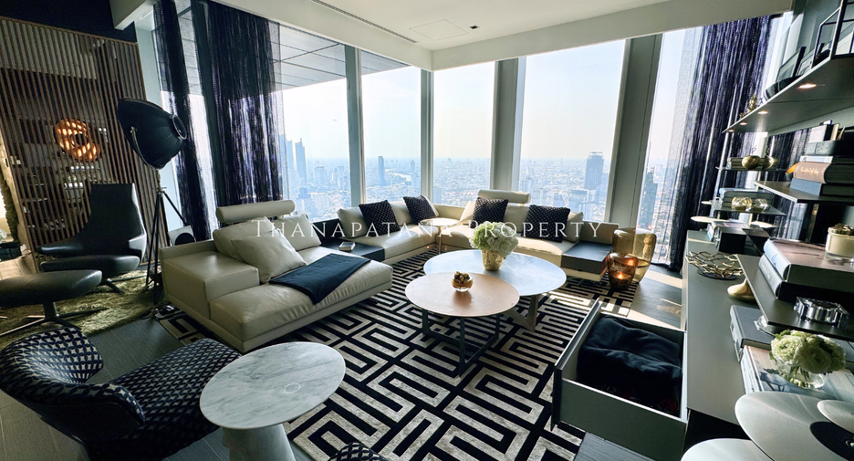 Wohnung zum Kauf mit 2 Zimmer in Sathon, Bangkok