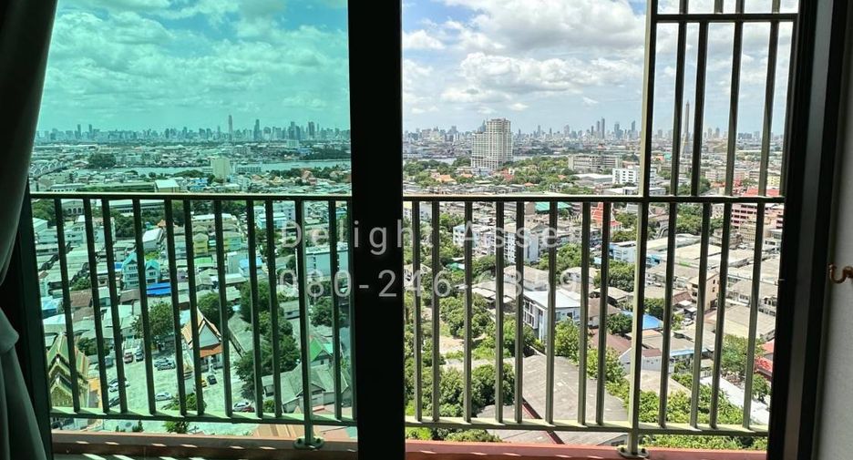 Condo en alquiler de 2 habitaciones en Bang Phlat, Bangkok