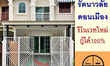 For sale 2 ベッドルーム townhouse in Don Mueang, Bangkok