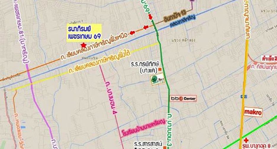 For sale 2 bedrooms townhouse in Nong Khaem, Bangkok