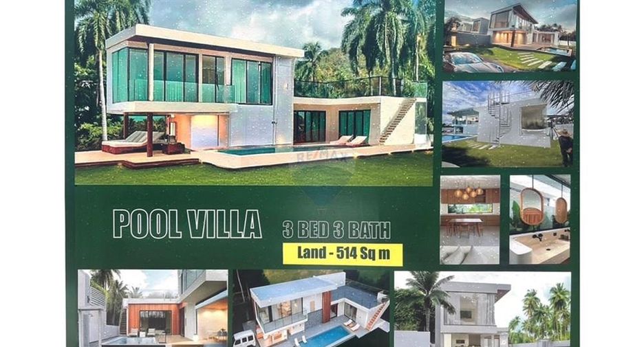 Villa en venta de 3 habitaciones en Ko Samui, Surat Thani