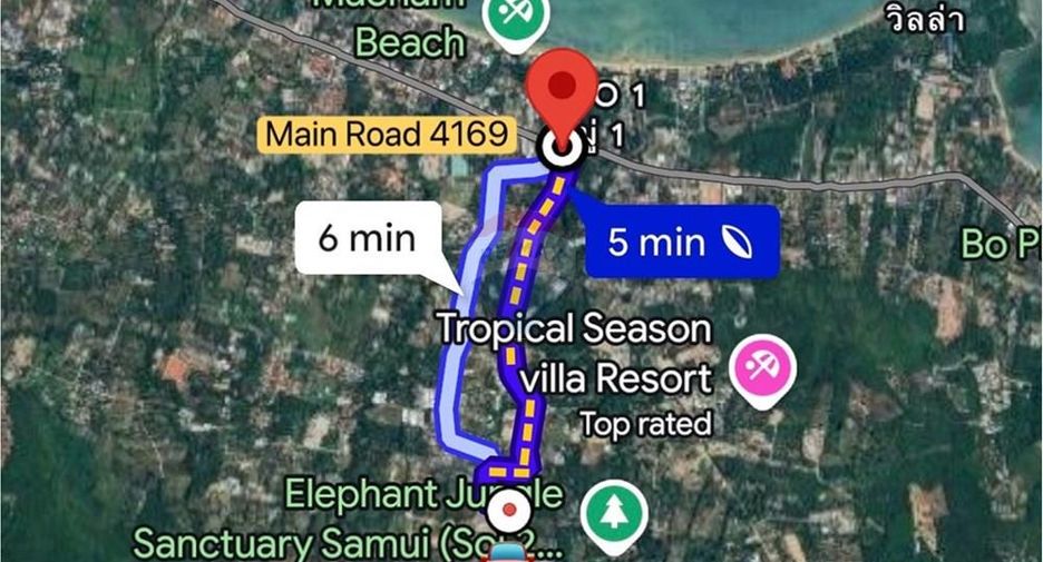 Villa en venta de 3 habitaciones en Ko Samui, Surat Thani