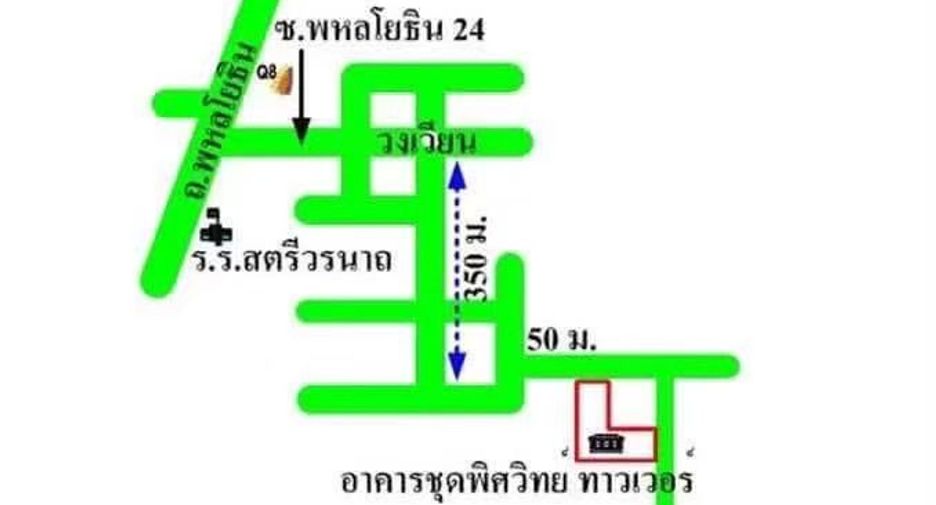 Wohnung zum Kauf mit 2 Zimmer in Chatuchak, Bangkok
