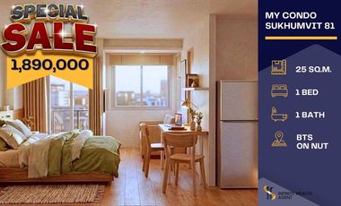 For sale 1 bed condo in Phra Khanong, Bangkok