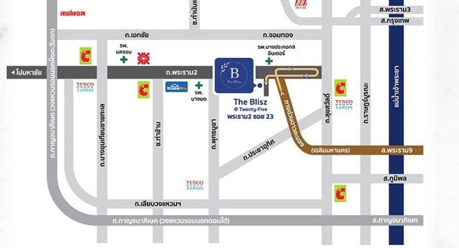 Reihenhaus zum Kauf mit 5 Zimmer in Chom Thong, Bangkok